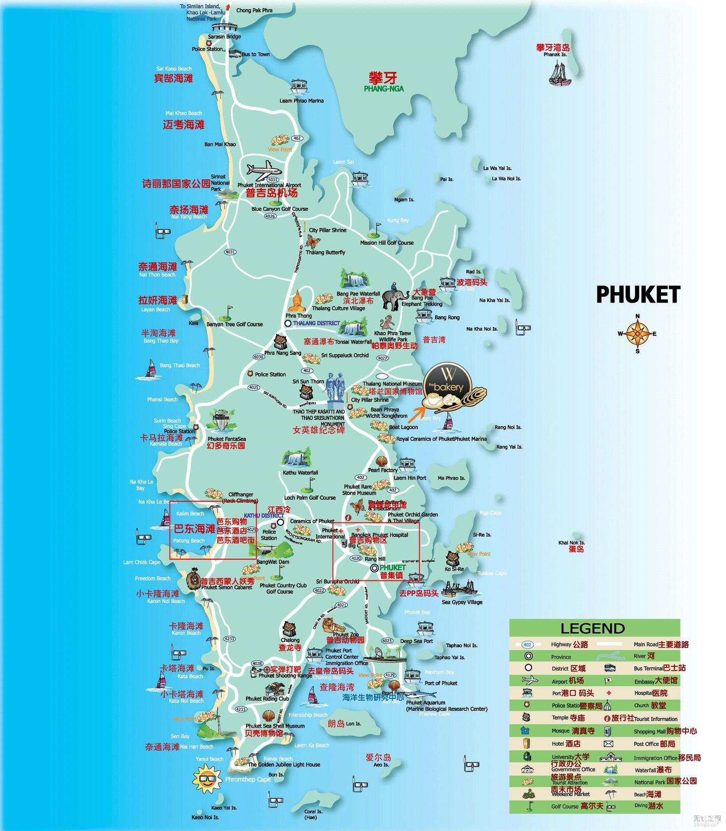 泰国地图高清全图-千图网