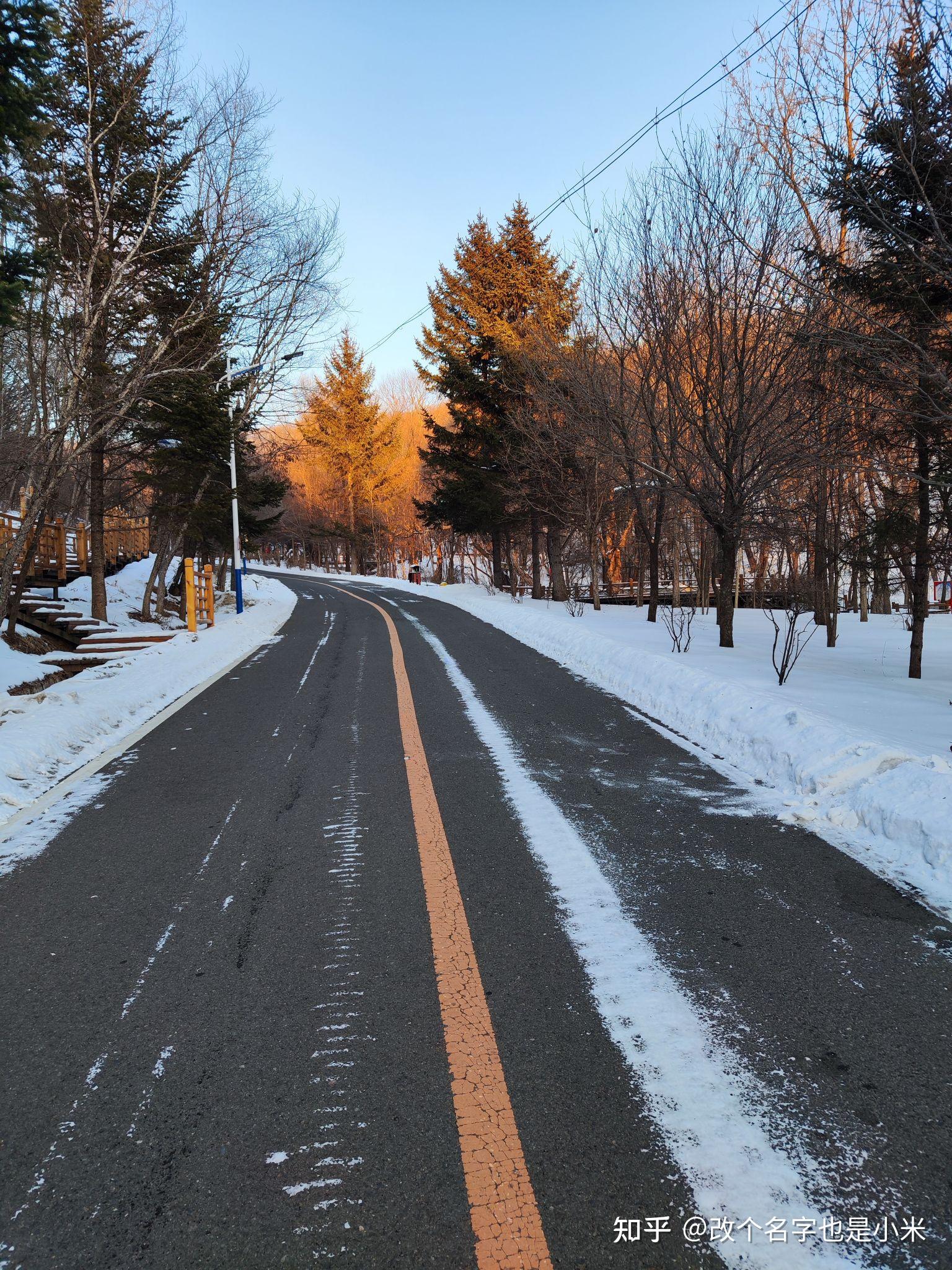 观赏雪景图片