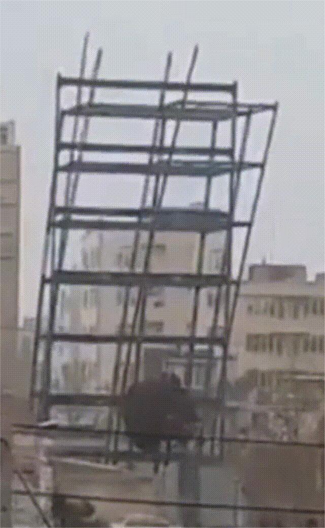 在建钢结构的三种失稳破坏(视频记录倒塌全过程) - 知乎