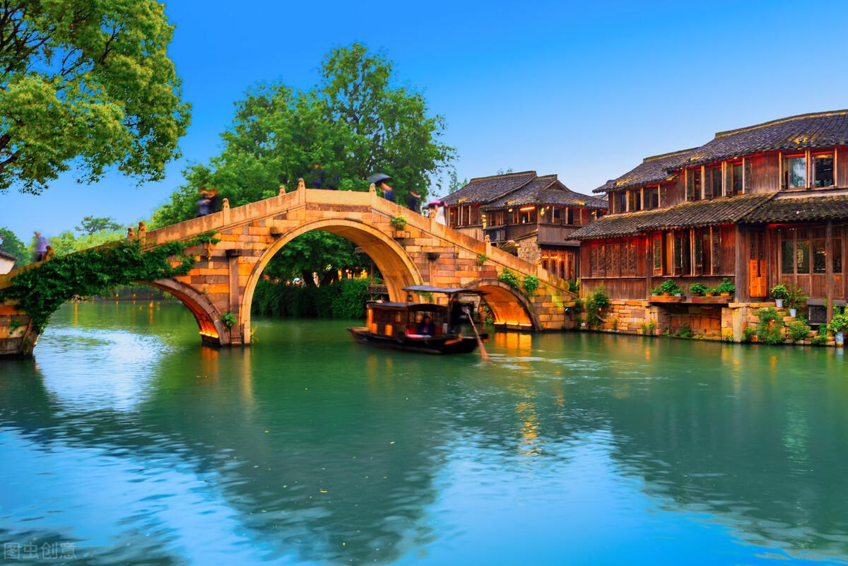 乌镇鱼米之乡丝绸之府