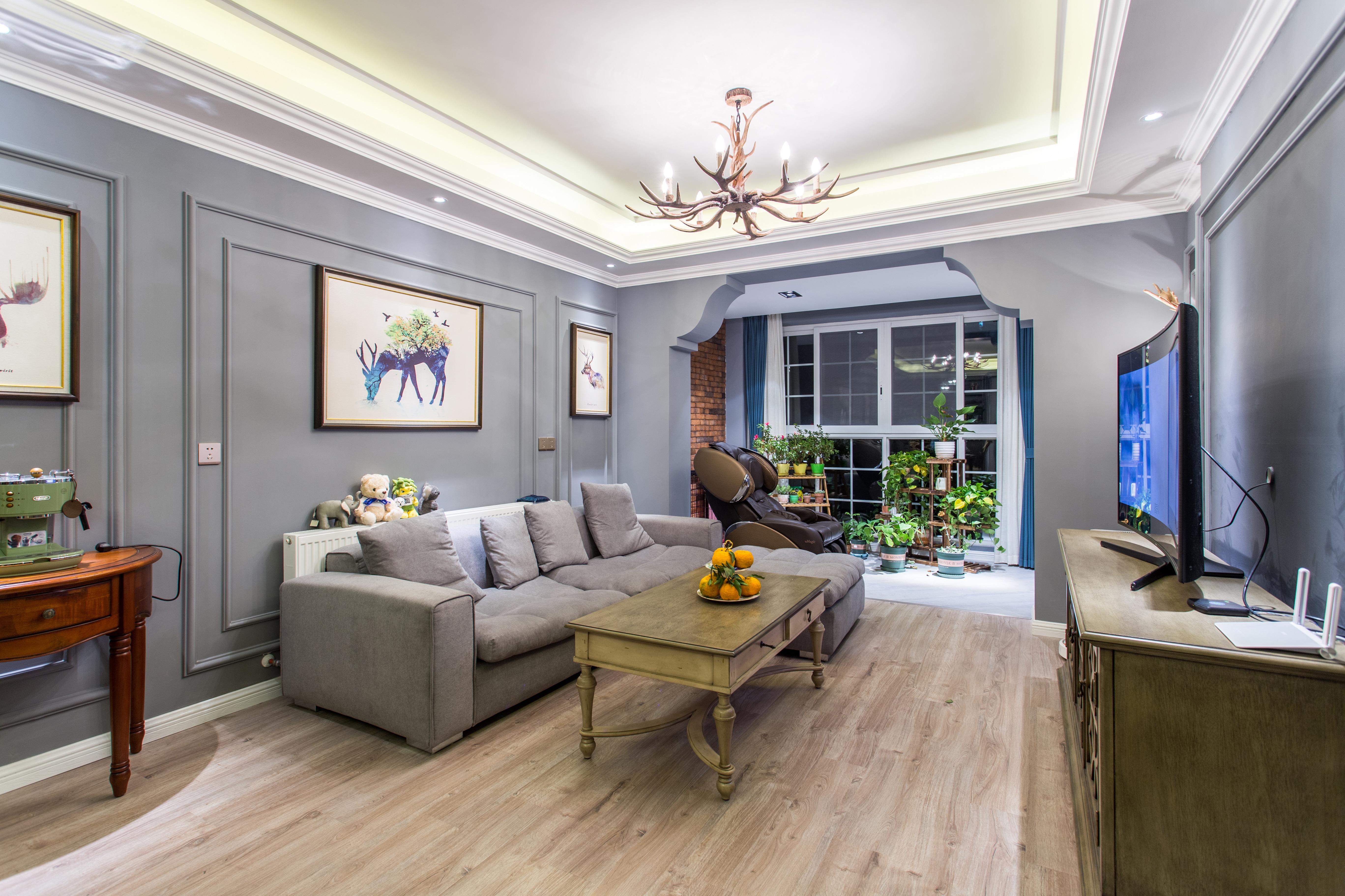 全套装修效果图实景图案例系列之美式风格