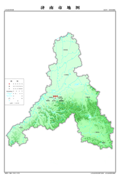 地理专业浪子地理作业济南市地形图各区地形图赞同了文章2022-02-11