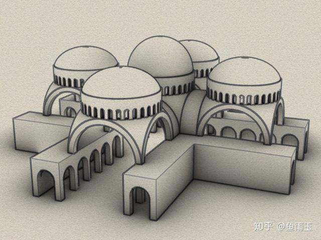 欧亚文明大熔炉,如何看待拜占庭先进的帆拱—穹顶建筑体系! - 知乎