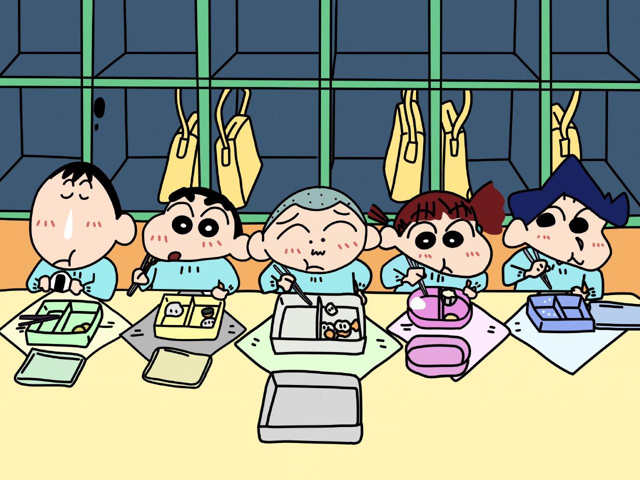 有什有《蜡笔小新》春日部防卫队的壁纸?(清新一点的)? - 知乎