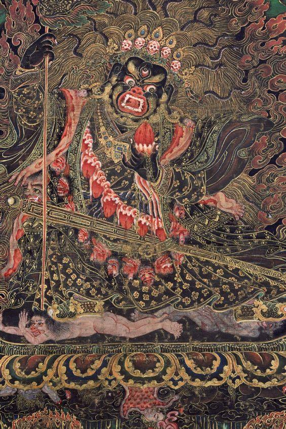 人骨,人皮和人肉——密教仪式的往日世界