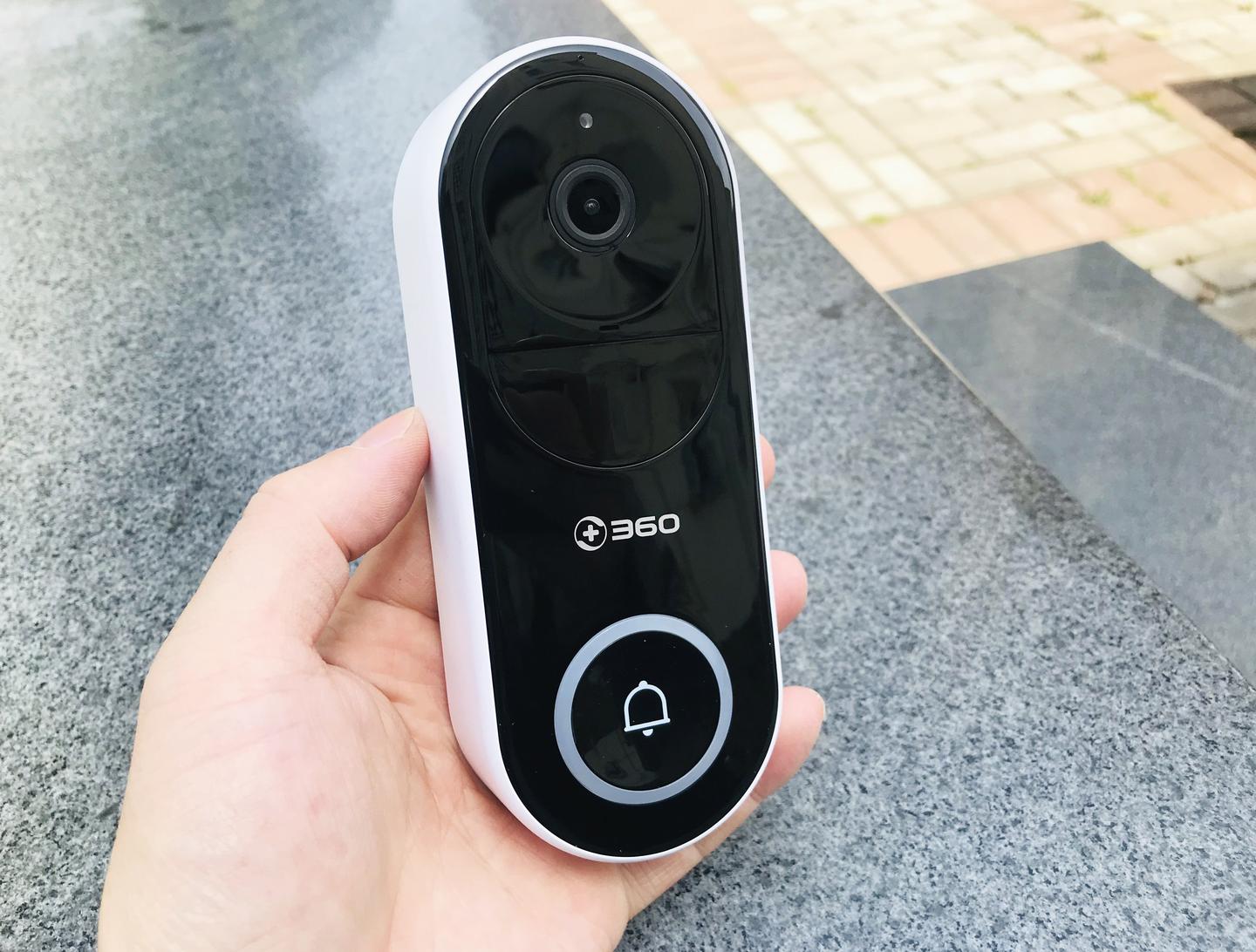 360可视门铃d819 家装体验