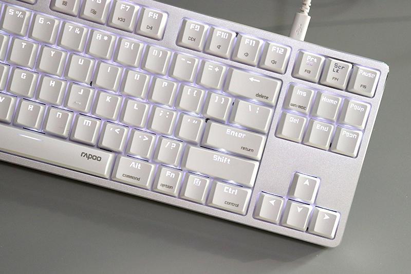 码农不跟文员吵架再评雷柏mt500办公背光机械键盘