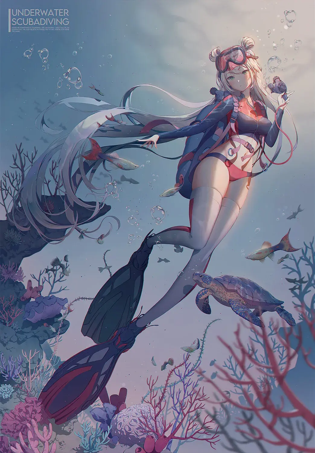 作品欣赏性感本子役量少图精的韩国插画师yoya作品