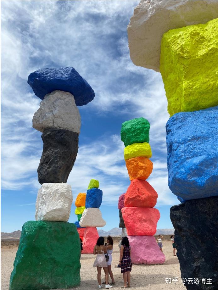 美西八天游胡佛大坝与七彩石