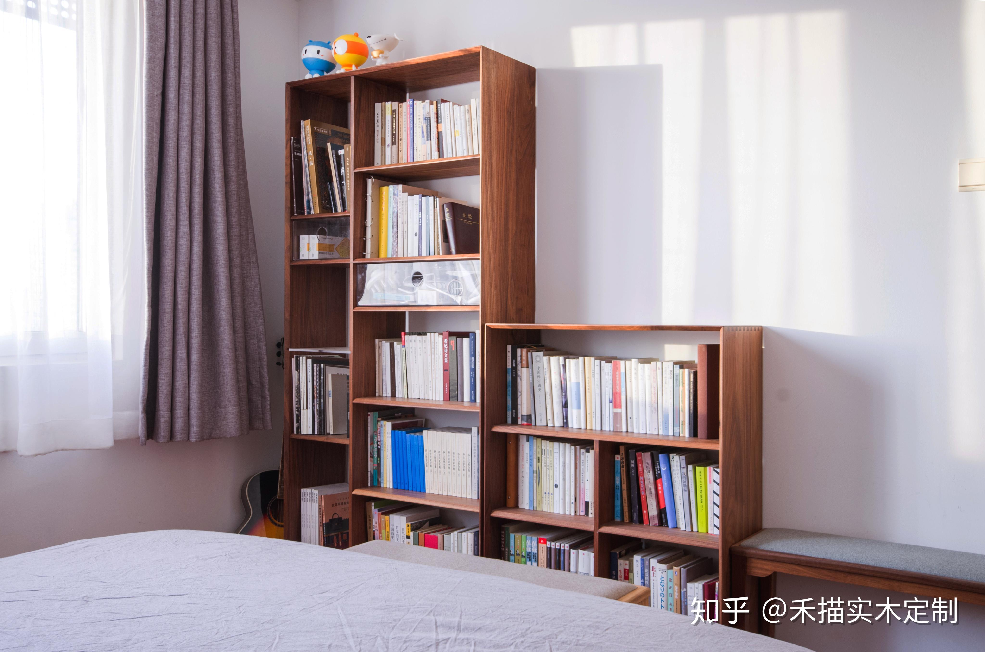 整面墙的书柜有哪些好看的造型？ - 知乎