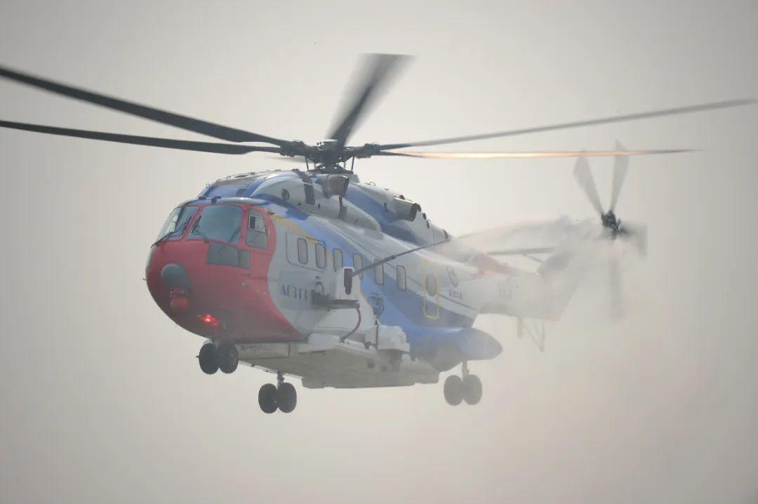 ac313首飞14周年开启国产大型民用直升机新时代