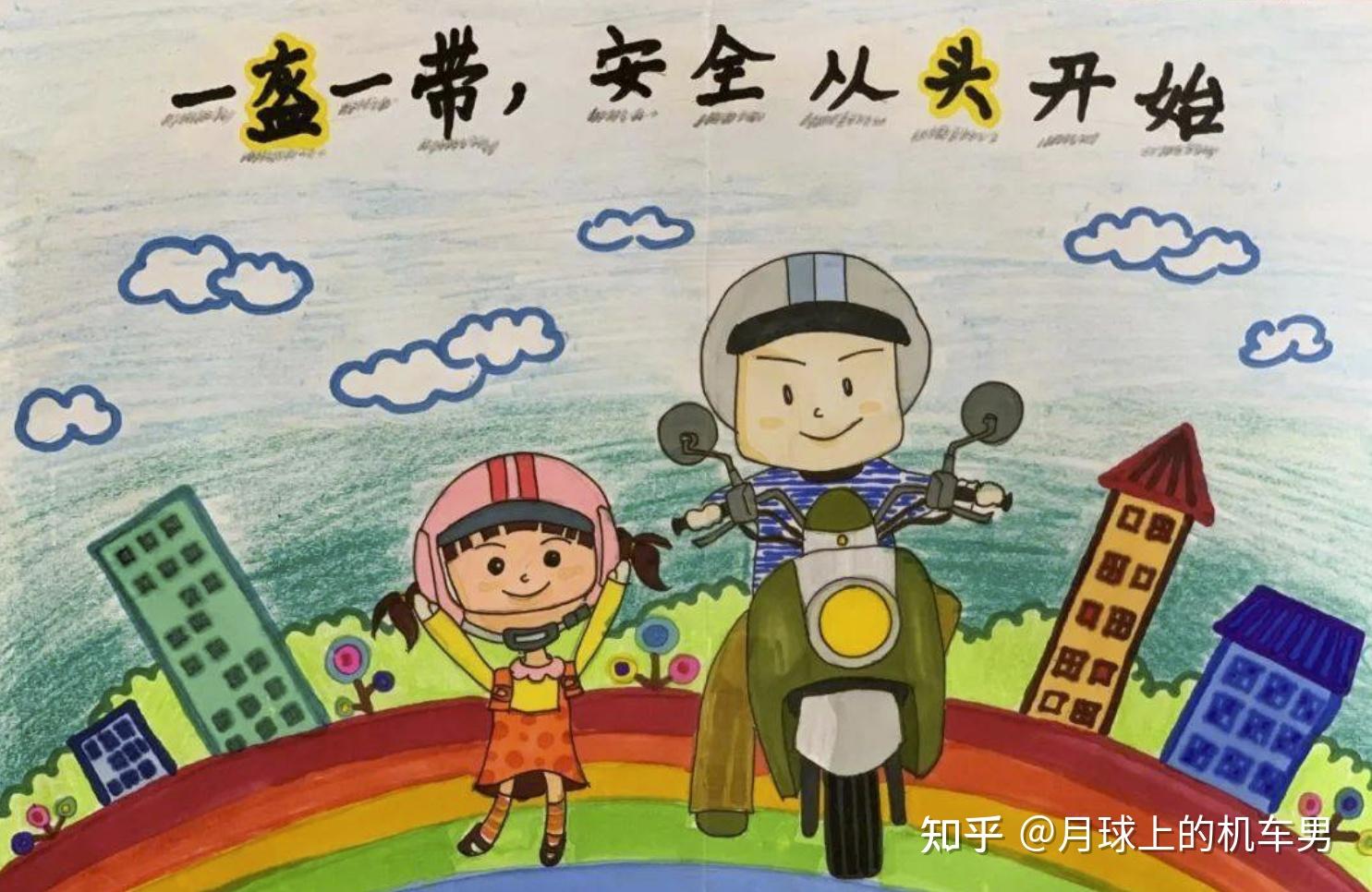 摩托电动车接送小孩选什么品牌头盔儿童头盔有什么需特别注意够用的