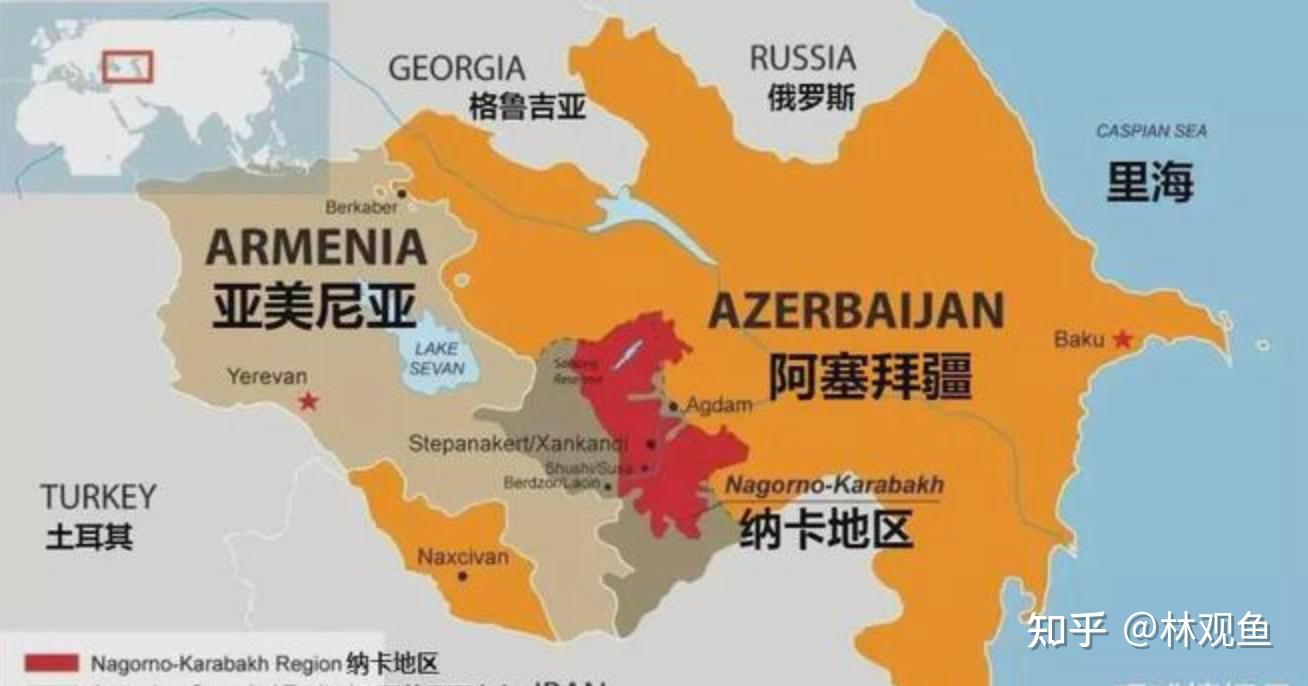 9 月 2 日亚美尼亚与阿塞拜疆在边境地区交火至少 4 人死亡,目前当地