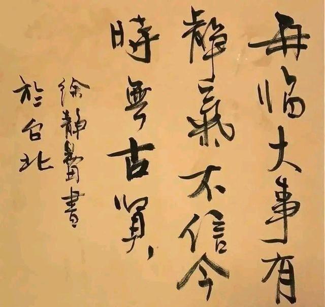 徐静蕾题字图片