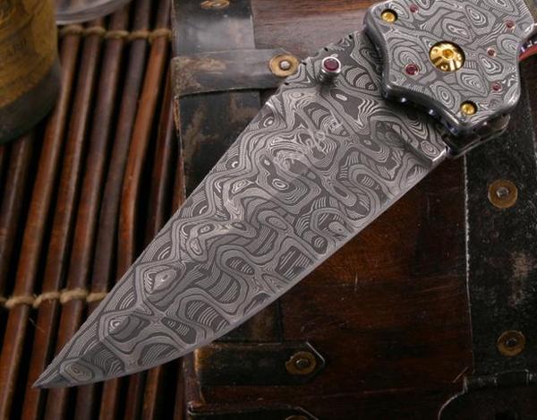 钢与火的艺术国外著名大马士革钢展示与欣赏