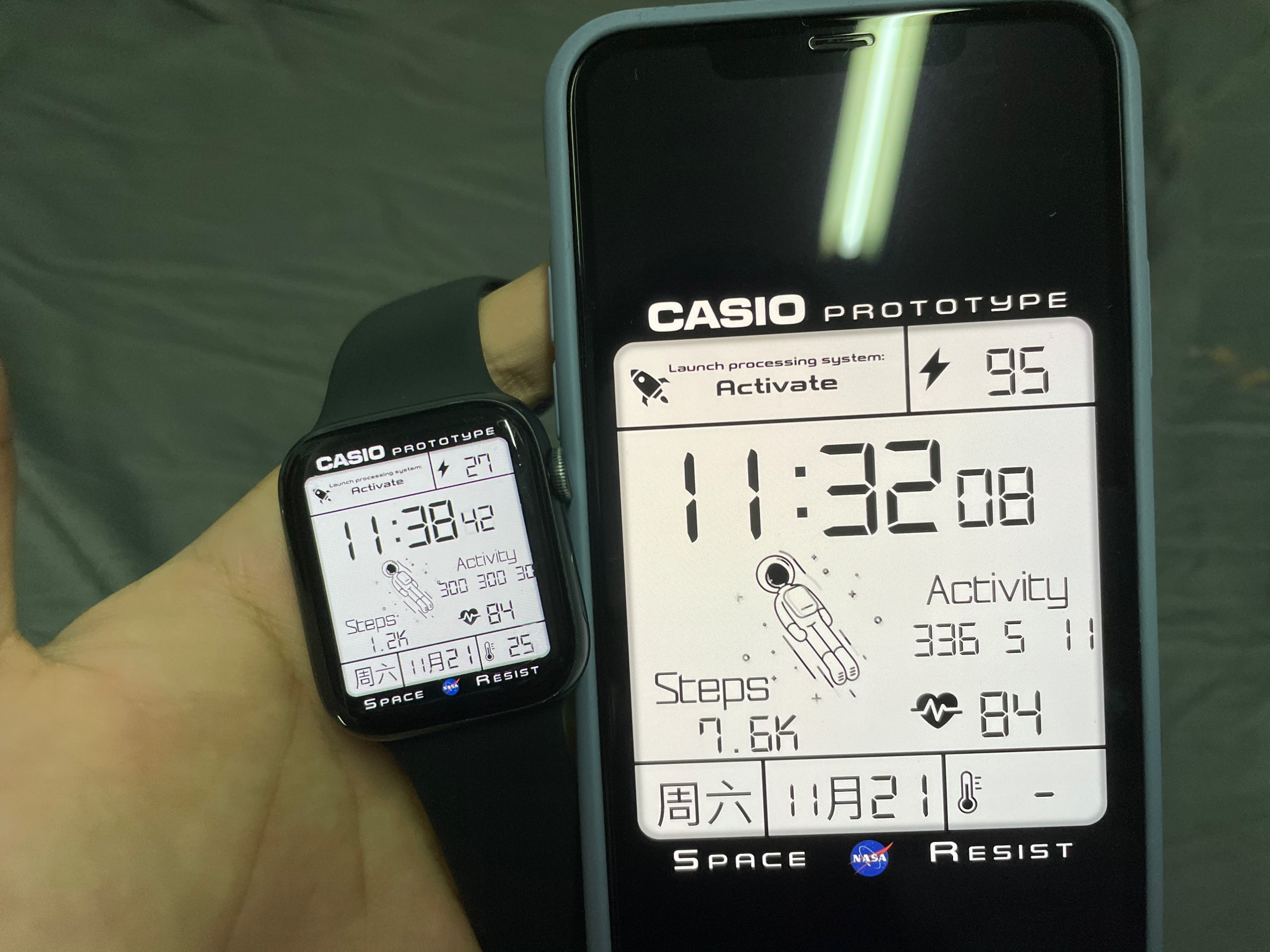 applewatch卡西欧表盘设置教程1分钟搞定