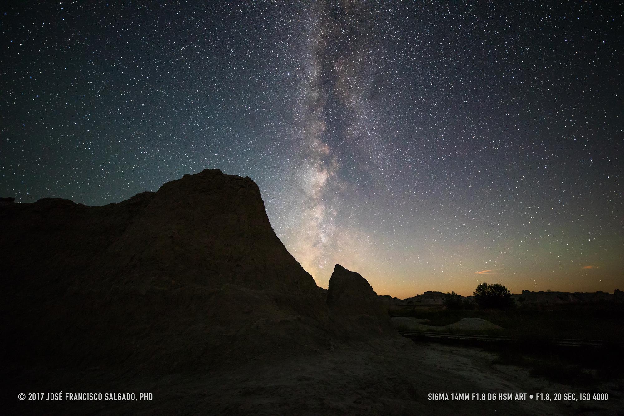 星空大杀器适马14mmf18dghsmart镜头实拍样片