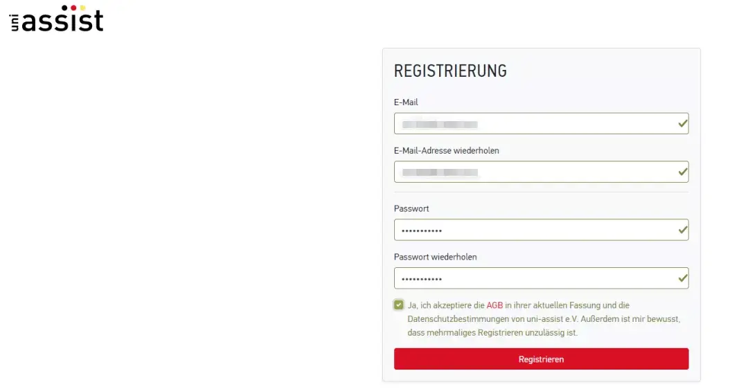 registrieren怎么注册