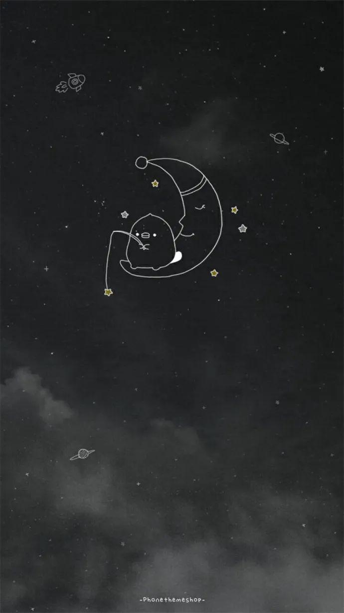 壁纸精选黑色系手机壁纸