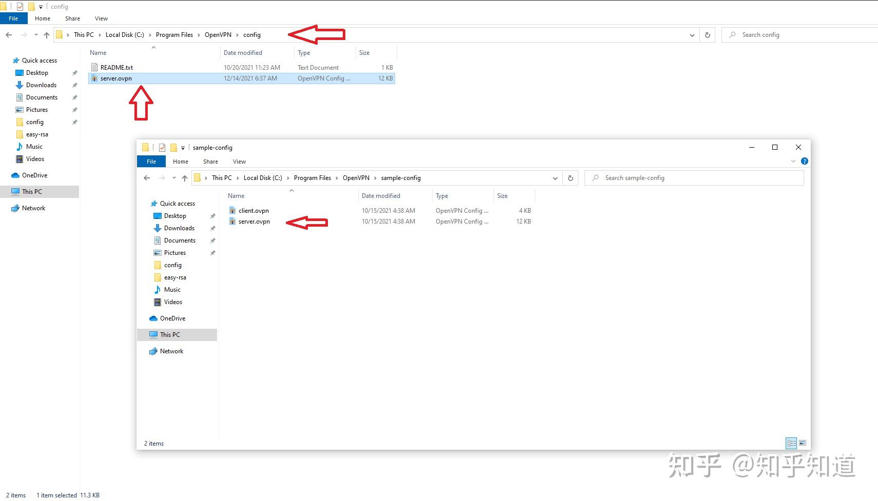 Openvpn Sample Configuration Files 如何在Windows 10上安装和配置OpenVPN - 知乎
