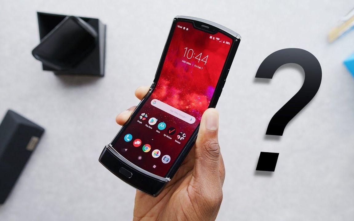 开箱丨摩托罗拉razr 5g刀锋依旧酷炫,为了折叠做太多妥协