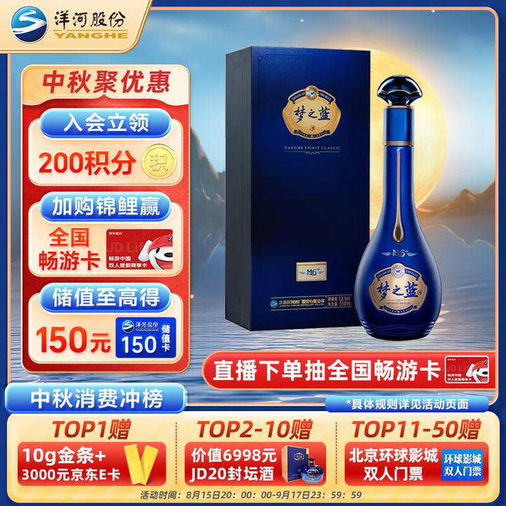 梦6+多少钱一瓶?梦之蓝m6+价格行情