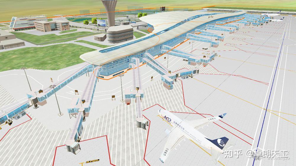 智慧机场可视化打造民航机场智慧标杆