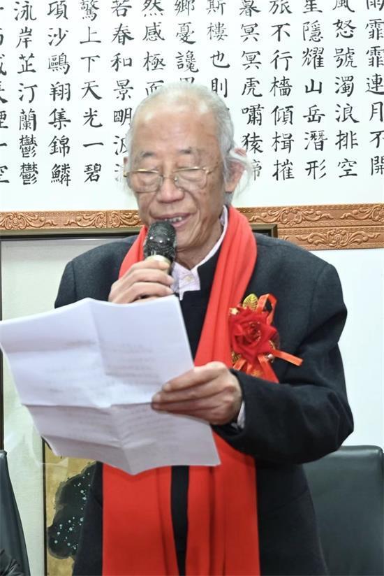 阎正先生收胡瀚林为入室弟子拜师仪式暨中国孝文化书画