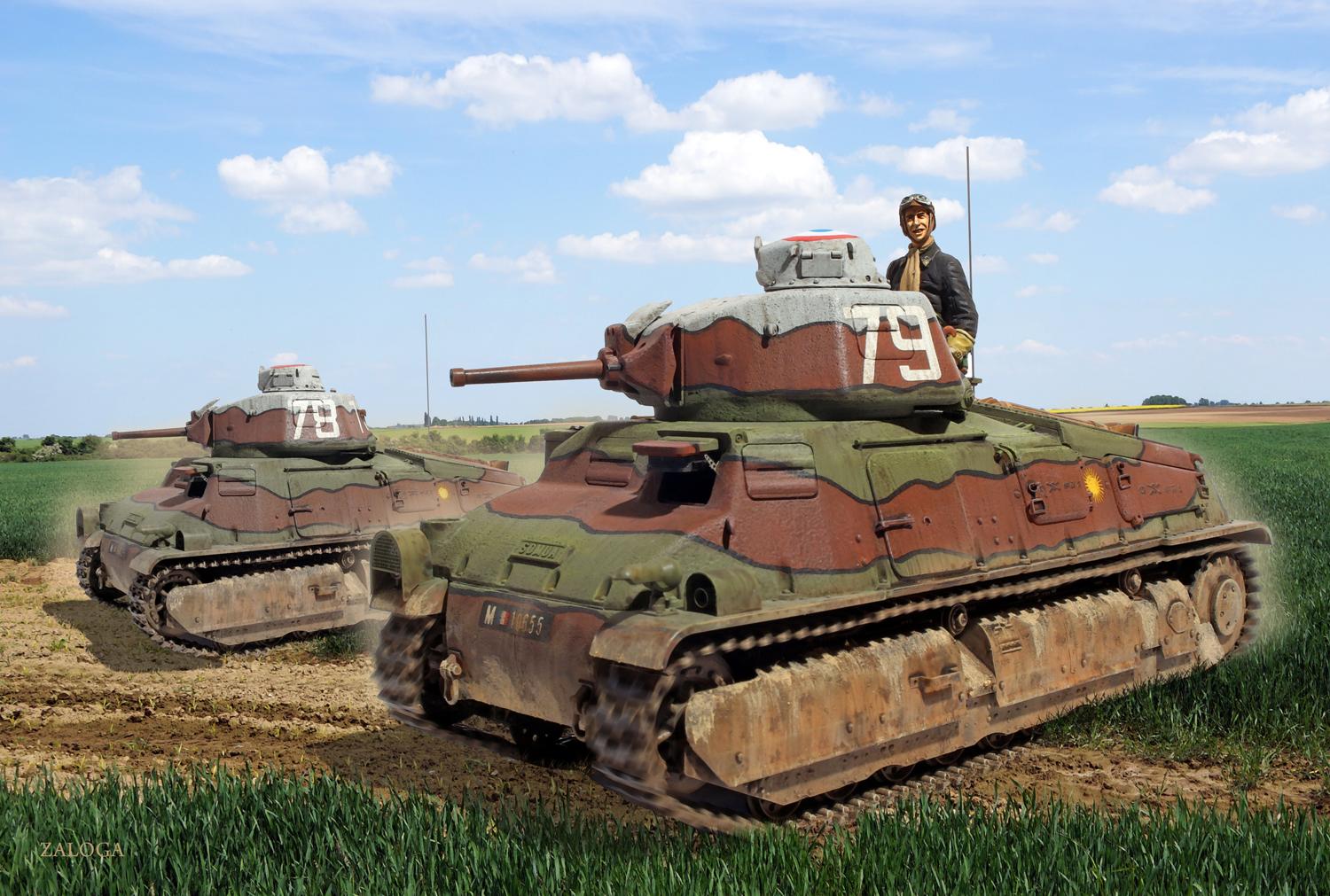 二战兵器全集︱法国霍奇基斯H35和H39轻型坦克|坦克|霍奇基斯|法国_新浪新闻