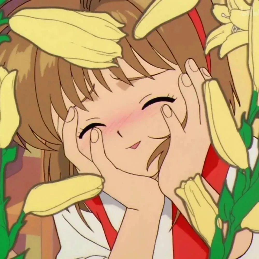 魔法小樱头像百变小樱动漫情侣头像喜欢一个人是没有理由的吧