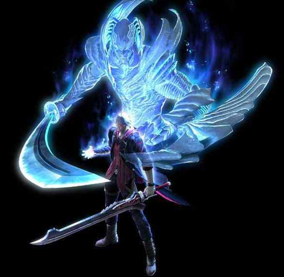 到了鬼泣5的终章才魔人化1段成功.要知道,但丁维吉尔在这个阶段已经停