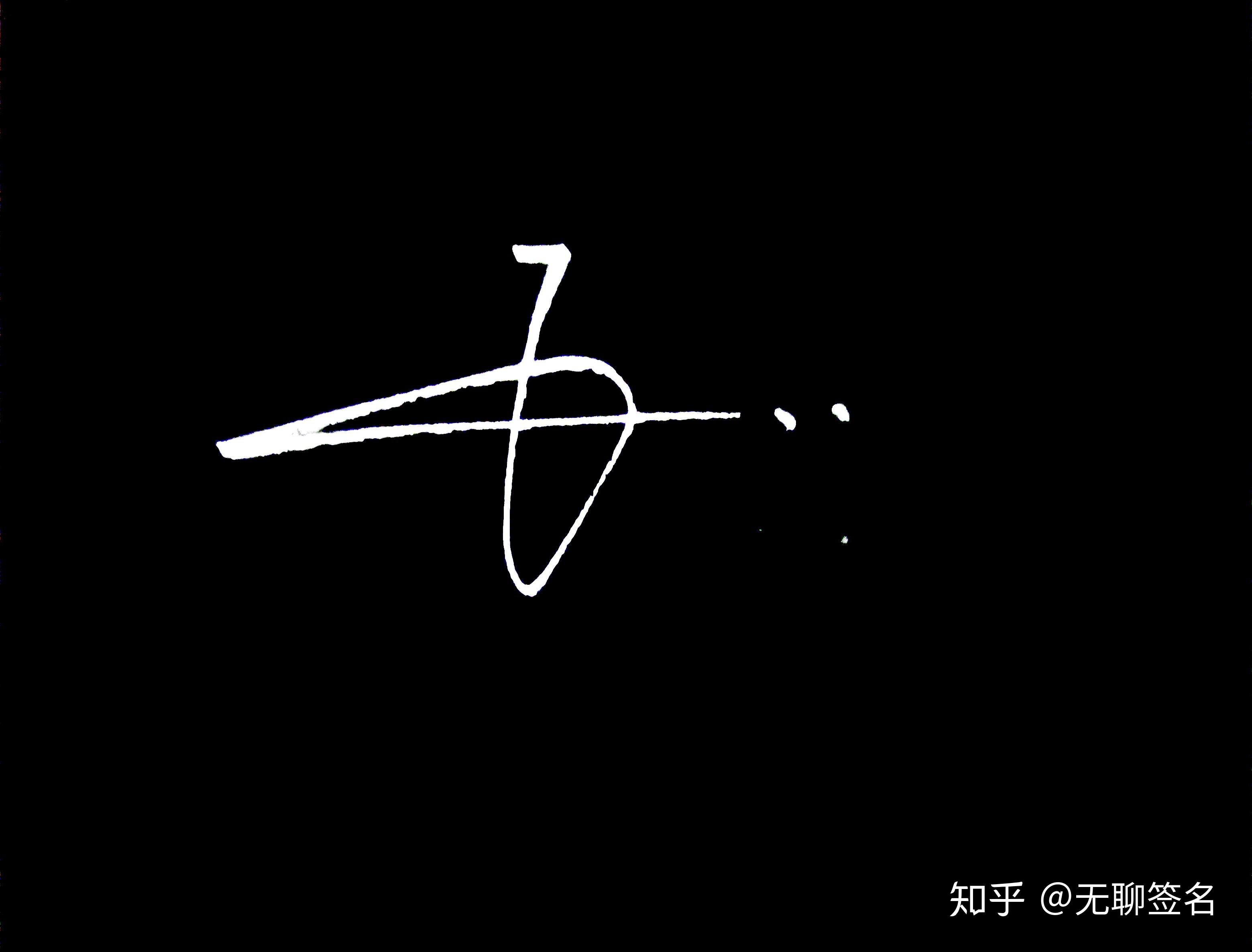 百家姓王姓的6种签名设计方法 - 知乎