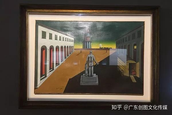 战后艺术板块波利雅科夫的《红蓝黄》及印象派艺术家基里科的《空旷的