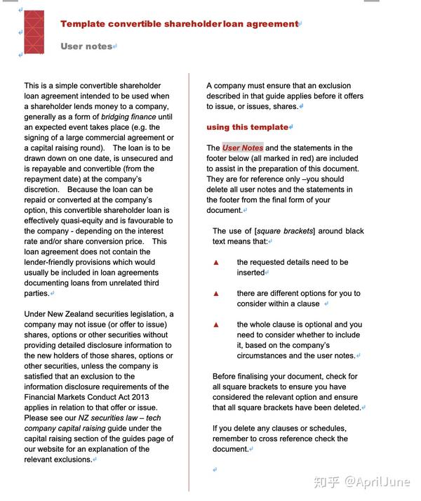  Convertible Loan Agreement 