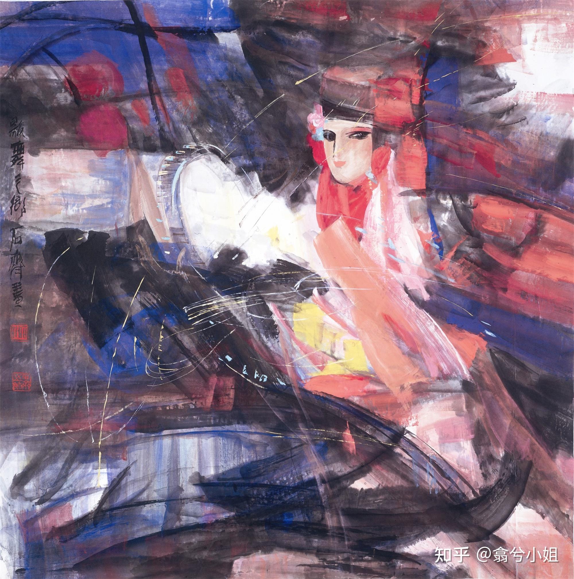 水天中评石齐绘画作品