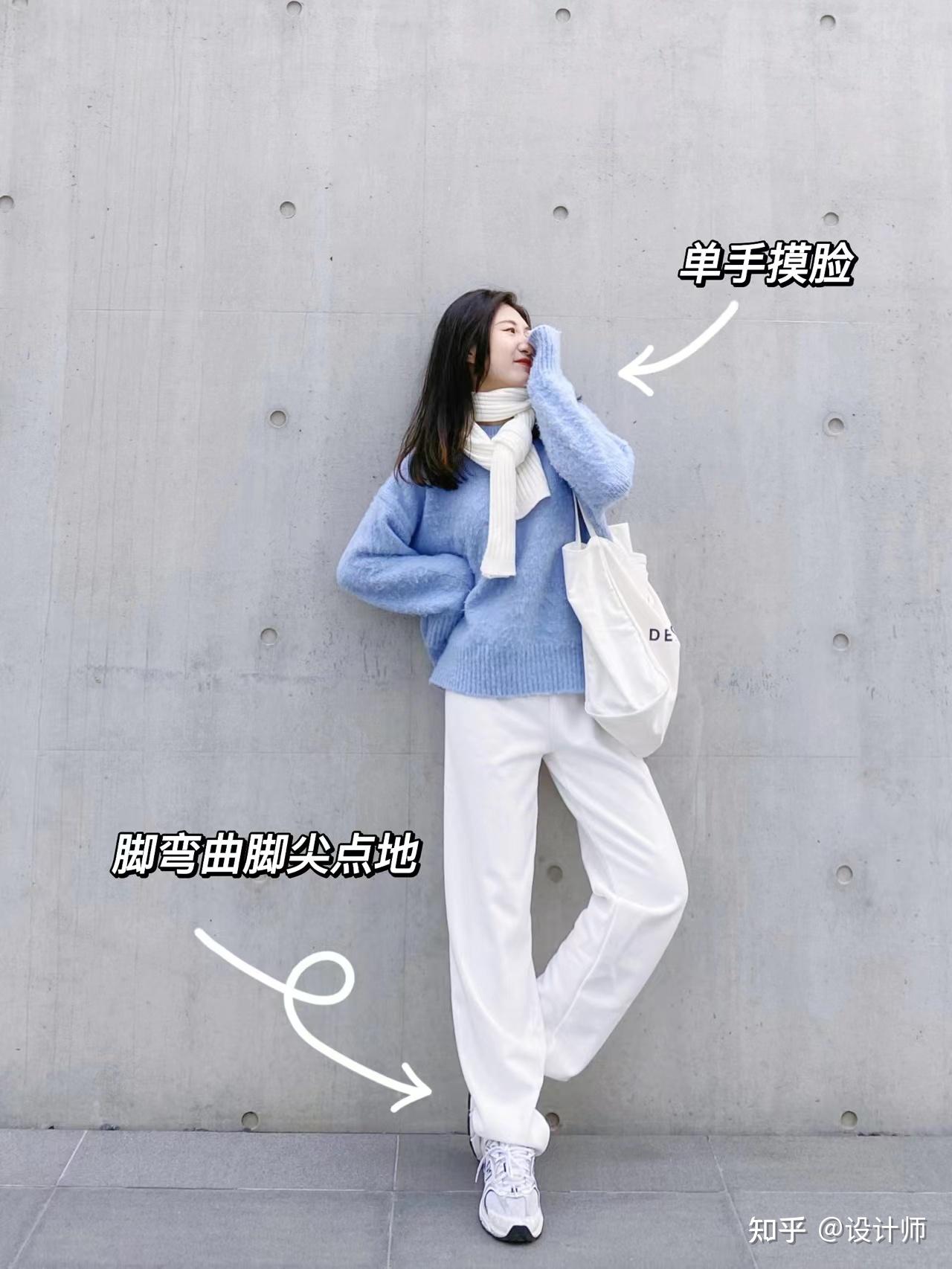 人像站姿这样摆姿势显瘦又上镜拍出满满的表现力