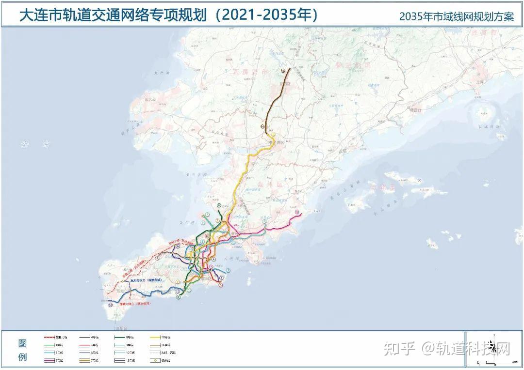 大连地铁未来规划图图片