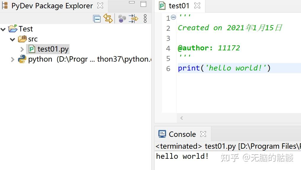 从零开始配置Eclipse IDE下的Python开发环境 （2021.1.17更新） - 知乎