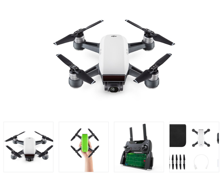 DJI Spark 宣傳影片曝光：小巧無人機方便收納•穿越飛行，畫質有待改善