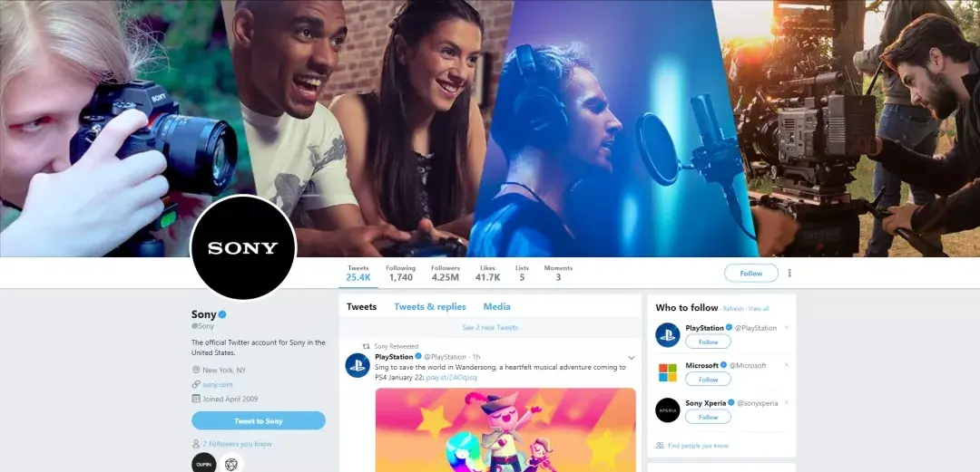 Sony Twitter Twitter≠微博!这10大品牌告诉你如何运营Twitter涨粉 - 知乎