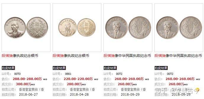 段祺瑞 纪念银币　#一圓銀貨　#古銭　#中国 段祺瑞银元中华民国执政纪念银币价格表| 满汀洲收藏鉴定