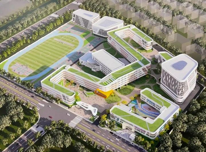 上海松江爱菊学校开工建设,预计明年建成启用