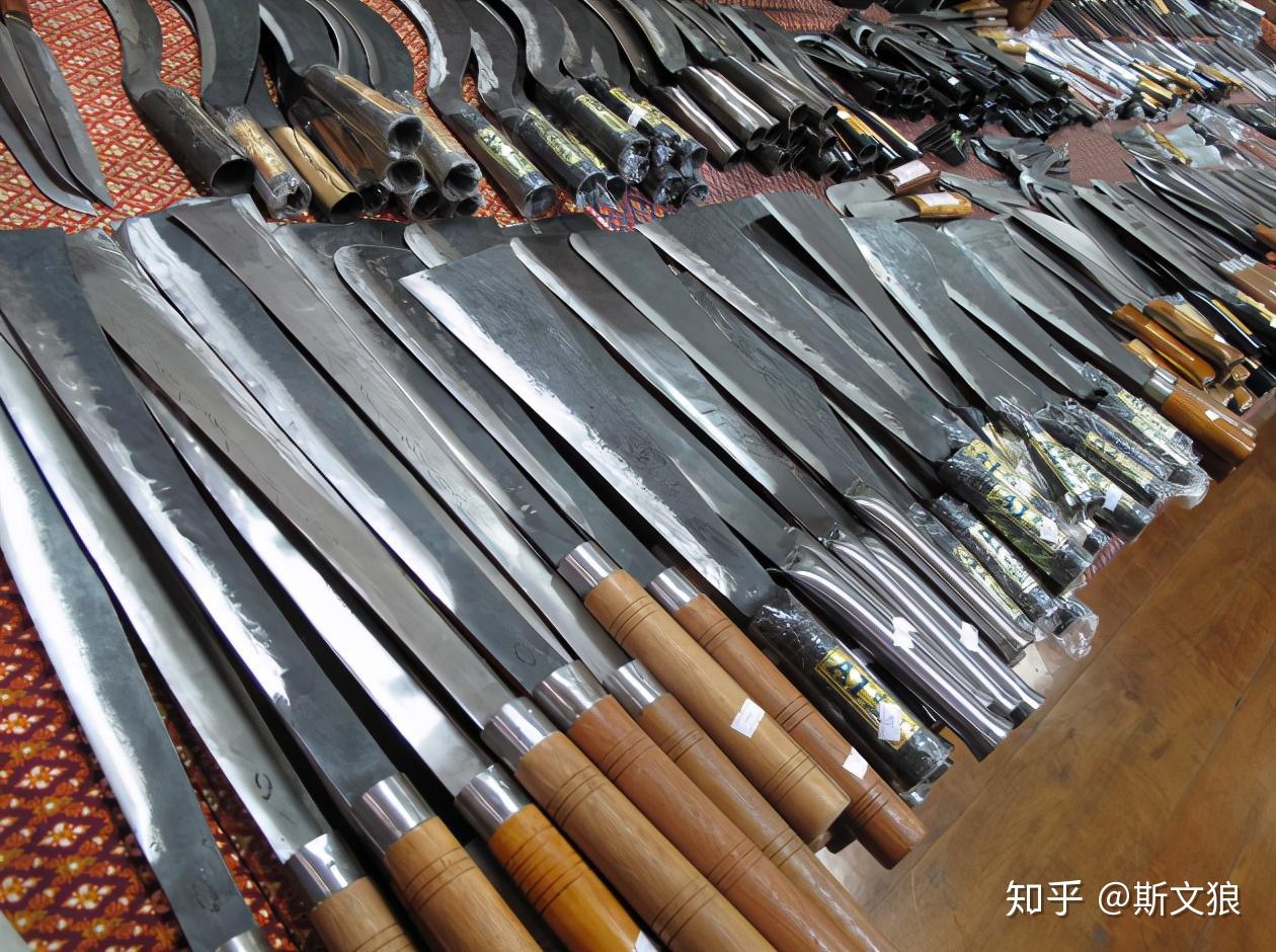 驯服丛林——不同国家之外形各异的砍刀大赏 - 知乎