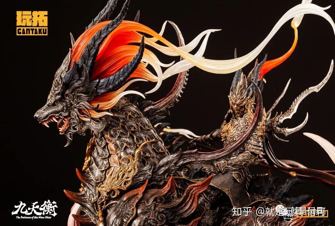 麒麟"给我的第一印象就是造型中正威严,虽然铠甲鳞片的细节处理依然