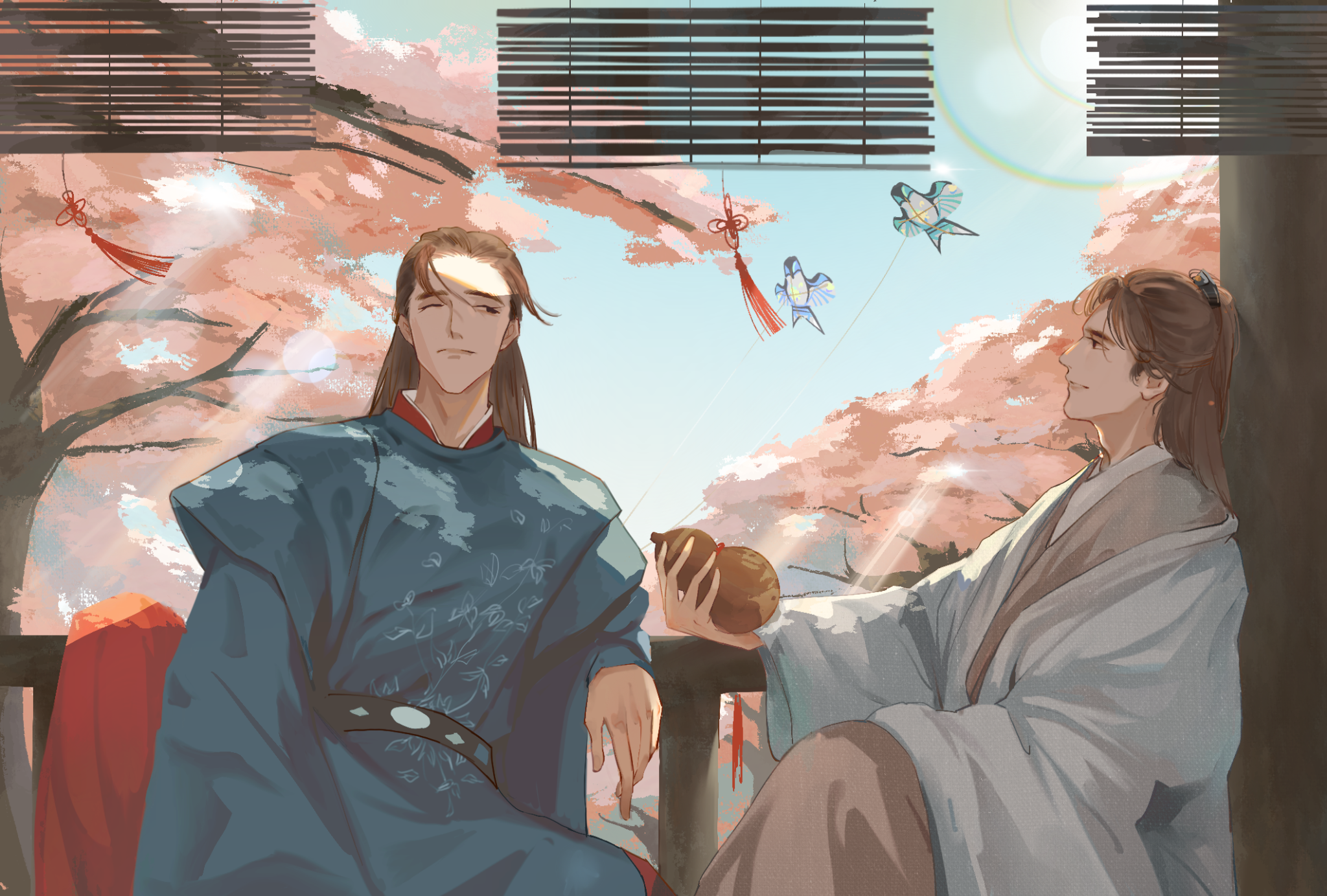 有没有好心人可以发一些山河令电脑桌面高清壁纸?