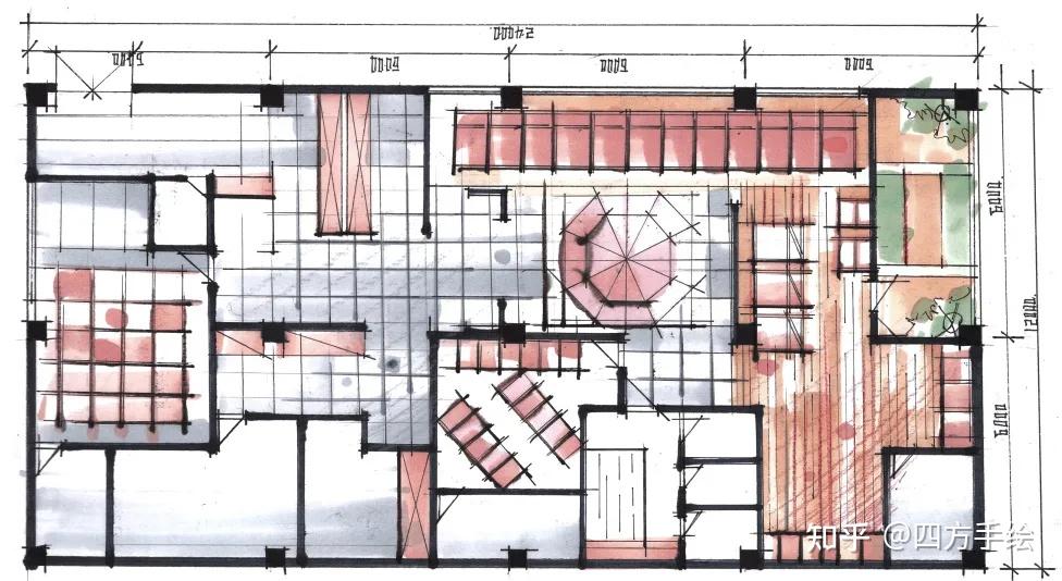 专硕快题西南交通大学2022年环艺快题518真题最全解析健身房室内设计