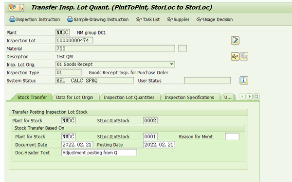 SAP QM 事务代码QAC2的BUG？ 知乎