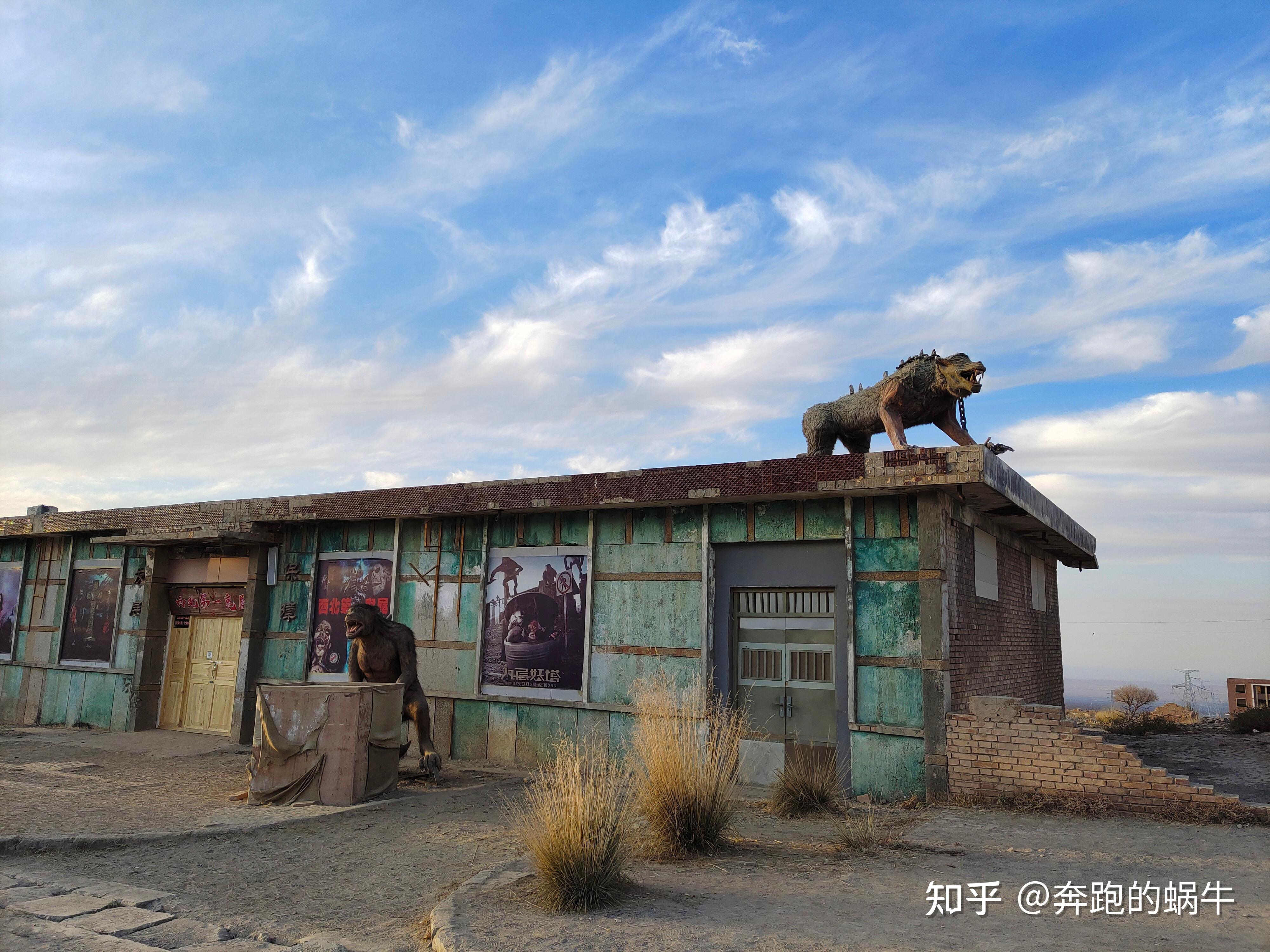 屋顶的红犼《九层妖塔》里的经典场景.