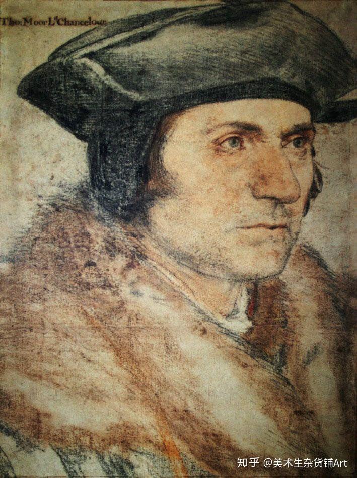 78干货来啦 荷尔拜因的线性素描