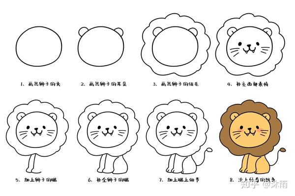 幼儿园大中小班简笔画合集 - 知乎